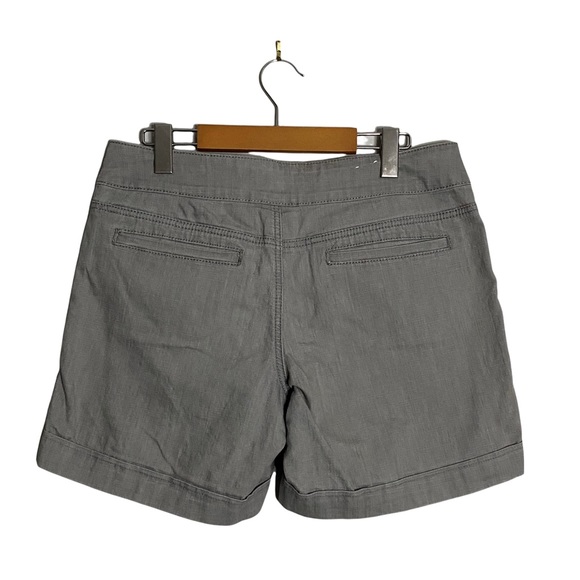 Santana Jeans Women's Gray Midi Shorts - Picture 5 of 5